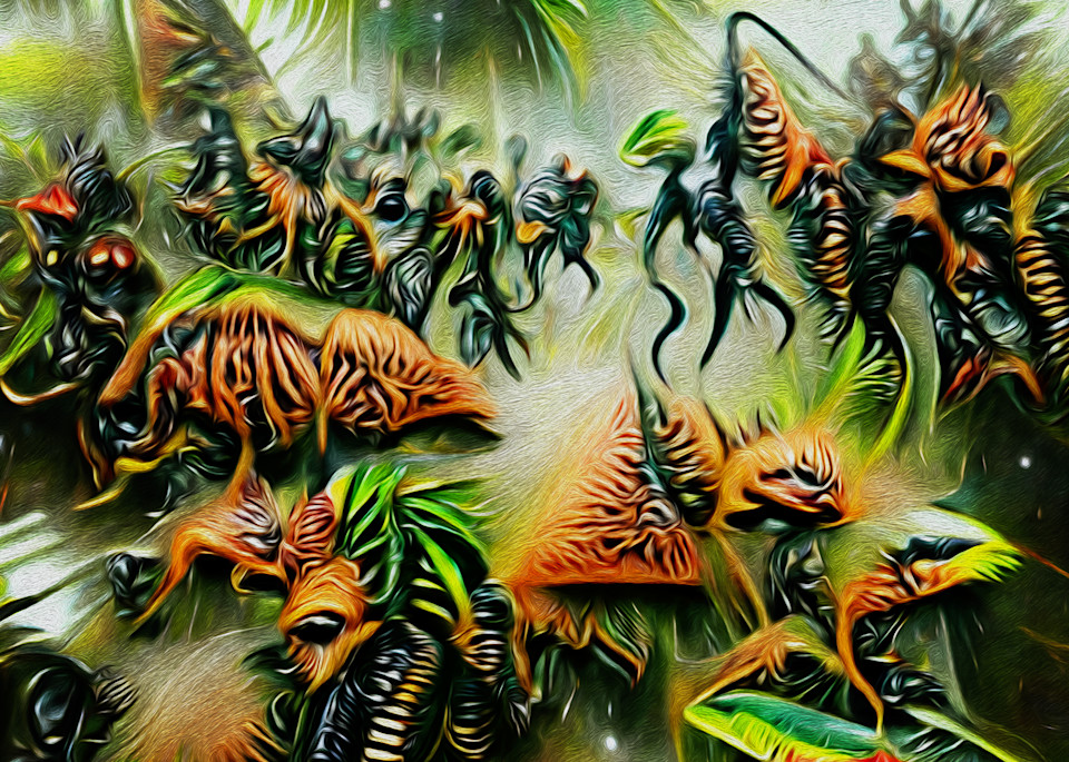 Alien Jungle Disco Art | SkotoArt