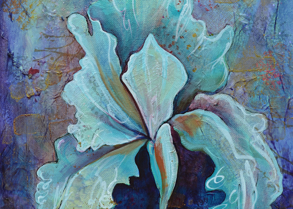 Iris in Blue II