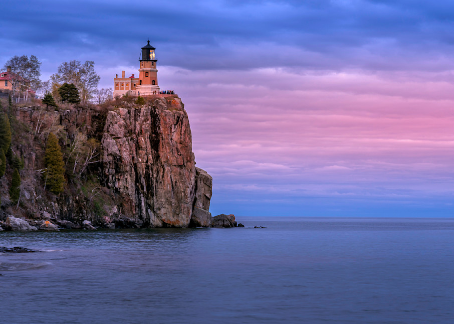 The Beacons Glow at Split Rock Lighthouse 1 - Split Rock Lighthouse Photos
