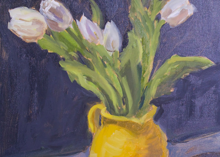 White Tulips Print Art | Teresa Gooldy Art