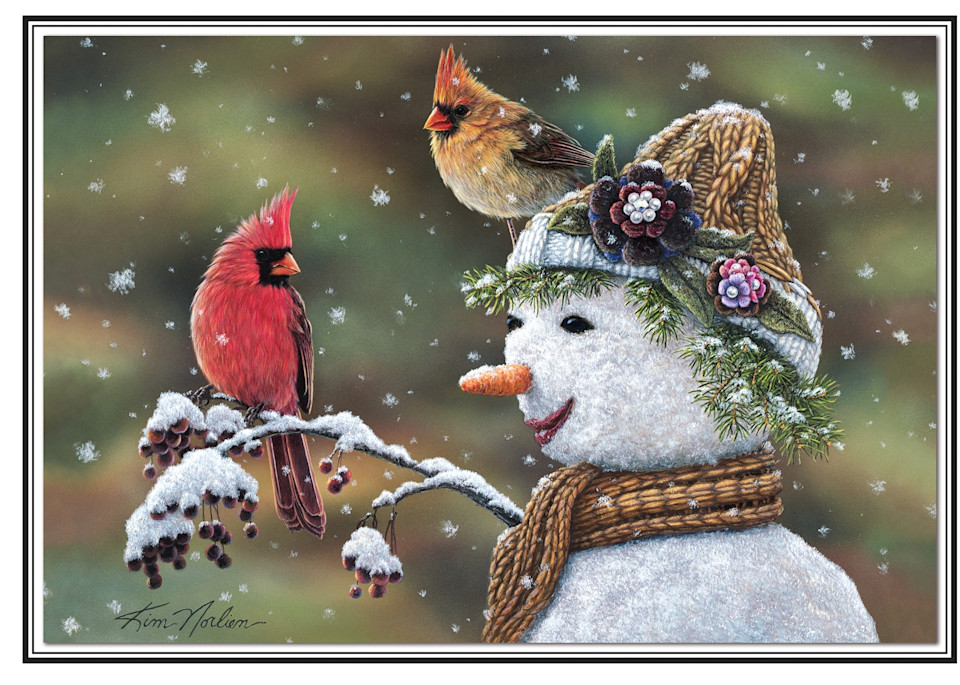 Snow Mama Greeting Cards Art | Norlien Fine Art, Inc.
