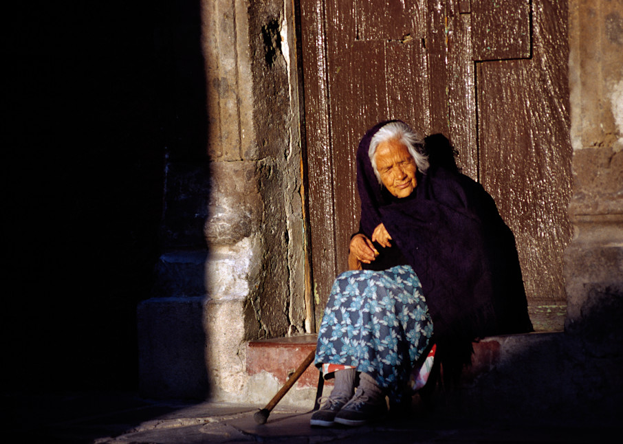 Woman Sitting - San Miguel de Allende, Mexico