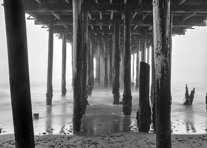Under the pier - Seacliff Beach, Aptos, California