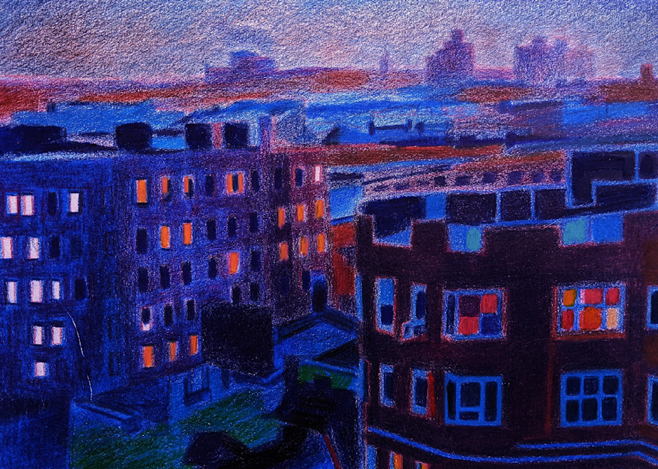 Evening Approaches In Washington Heights Art | lencicio