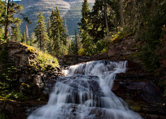 MT6337 | Daniel Rea Photography | North America - United States - Montana - Waterfalls