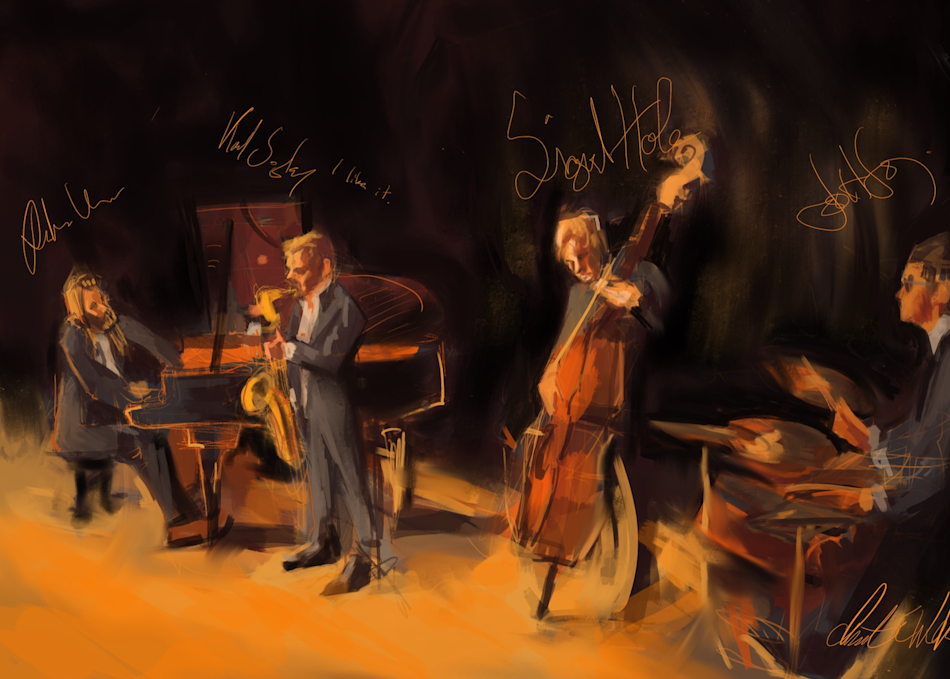 Jazz In österreich Figures Digital Art | christinewelman