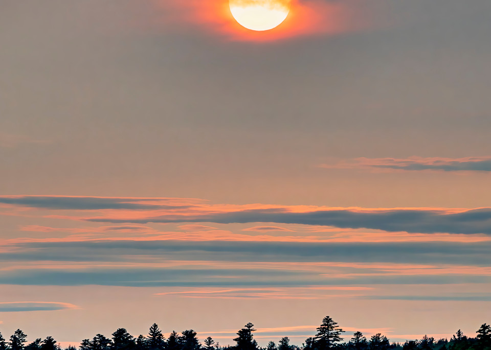 Hot Summer Sunset Art | Ken Evans Fine Art Photography