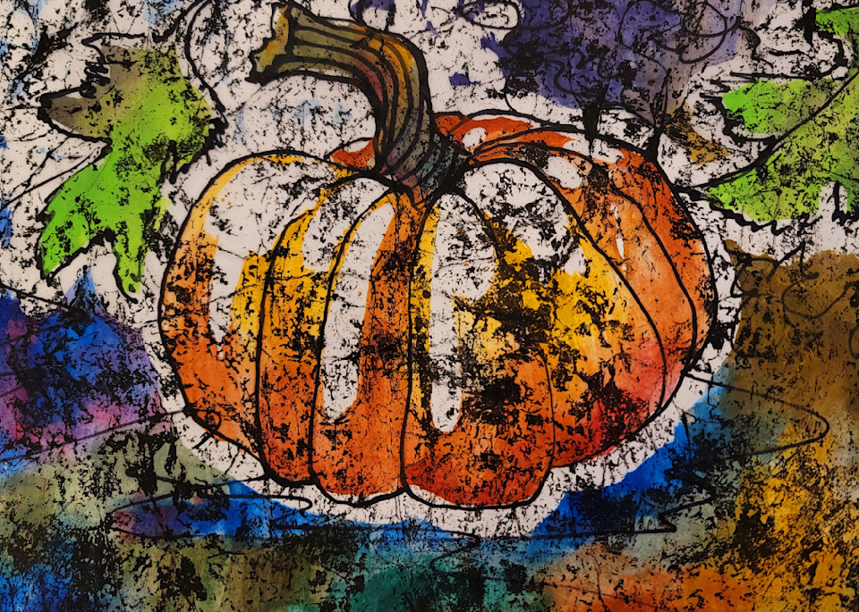 Pumpkin Spice Art | Turn Up the Color