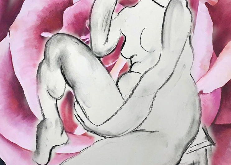 Lady M Pink Rose Art | franci shafer