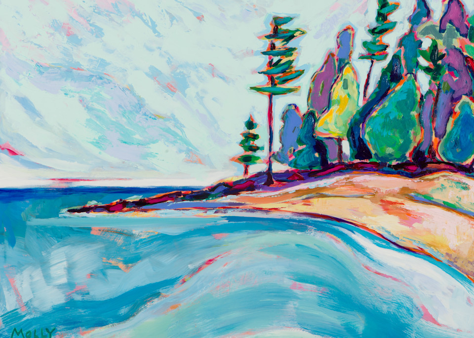 Lake Superior Keweenaw Pennisula Art | Molly Krolczyk Paintings