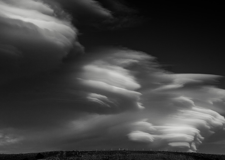 Spaceship Clouds Photography Art | BearFeather Studio LLC