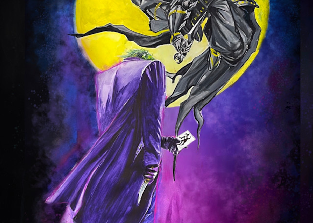 Batman Vs. Joker Art | Scott Hattox Artwork