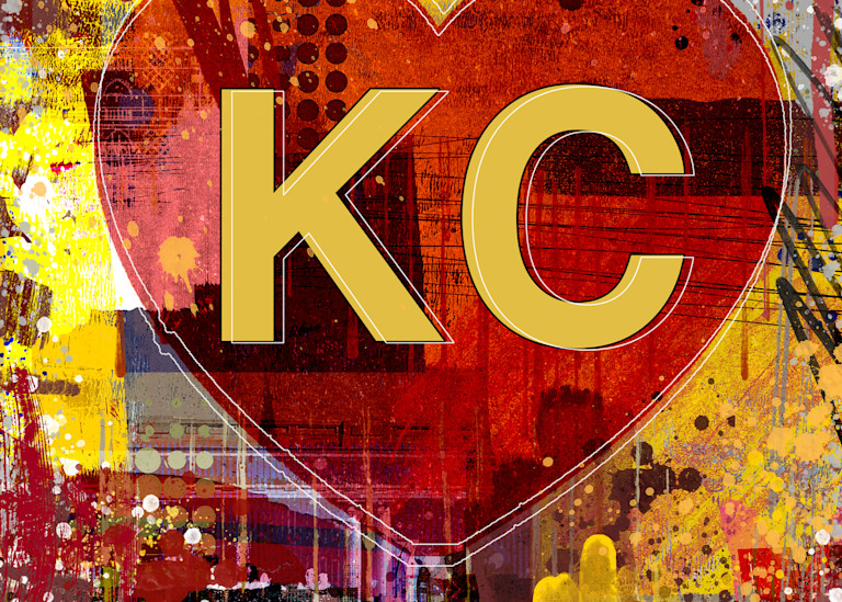 Kc Heart Red Friday Art | John Knell: Art. Photo. Design