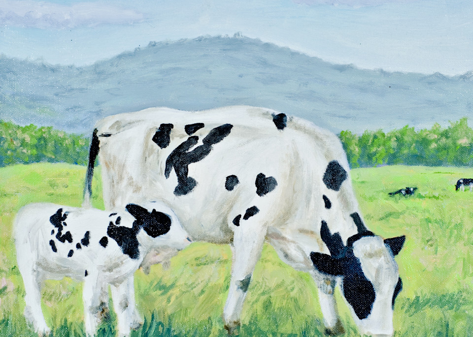 Vermont Cows Art | Elizabeth Cleary