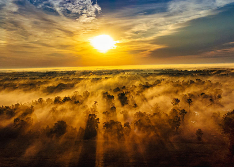 Sunrise Above The Fog Photography Art | Lift Your Eyes Photography