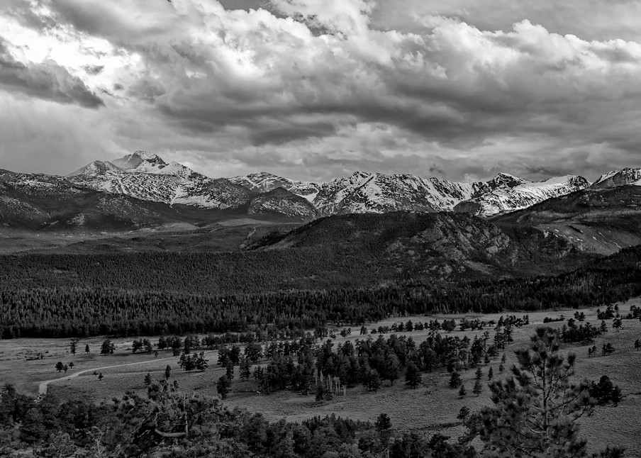 Moody Spring Day In Upper Beaver Meadows Photography Art | Nicholas Jensen Photography