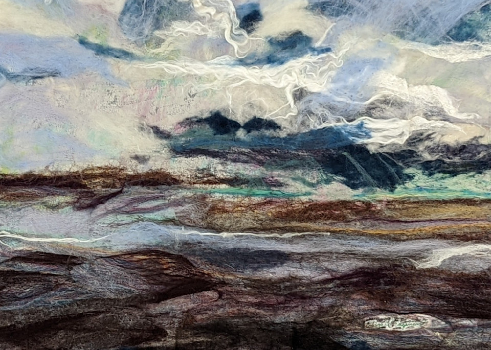 Tidal Earth And Sky Art | Abigail Engstrand Art