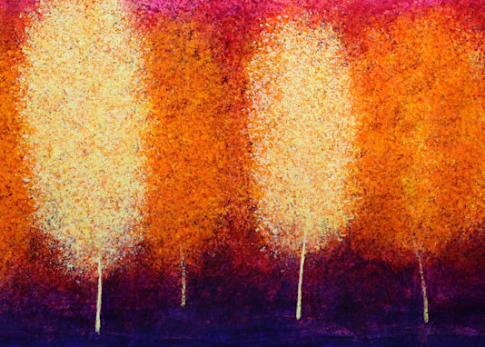Trees Of Gold 2  Art | Wendell Myers