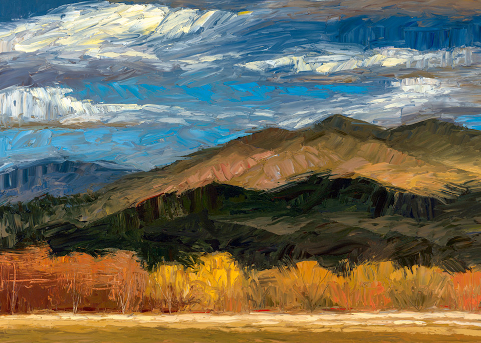 Mountains And Clouds Art | Fine Art New Mexico