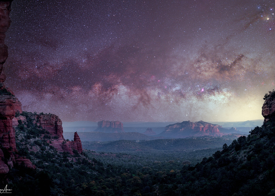 Fay Canyon Milky Way  Photography Art | Evanamos