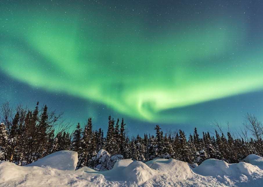 Aurora Borealis Fairbanks Alaska  Photography Art | Tom Ingram Photography