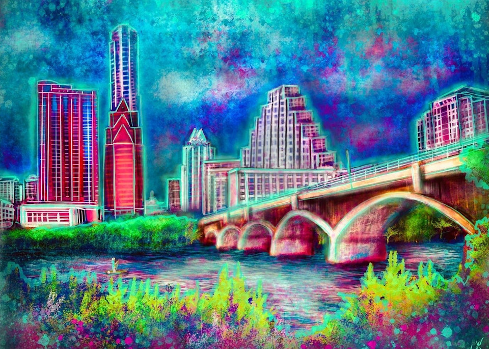 Austin Town Lake Art | Amanda Tucker Artist
