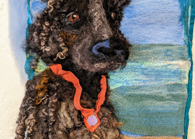 Poodle At The Beach Art | Abigail Engstrand Art