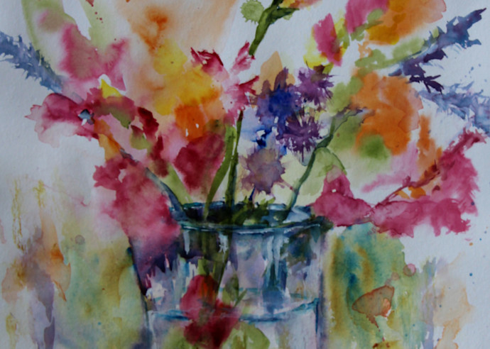 Summer Bouquet Art | Terri Gordon Art