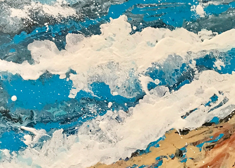 Here Comes The Tide Beach Series 1 Art | Sherry Harradence Artist