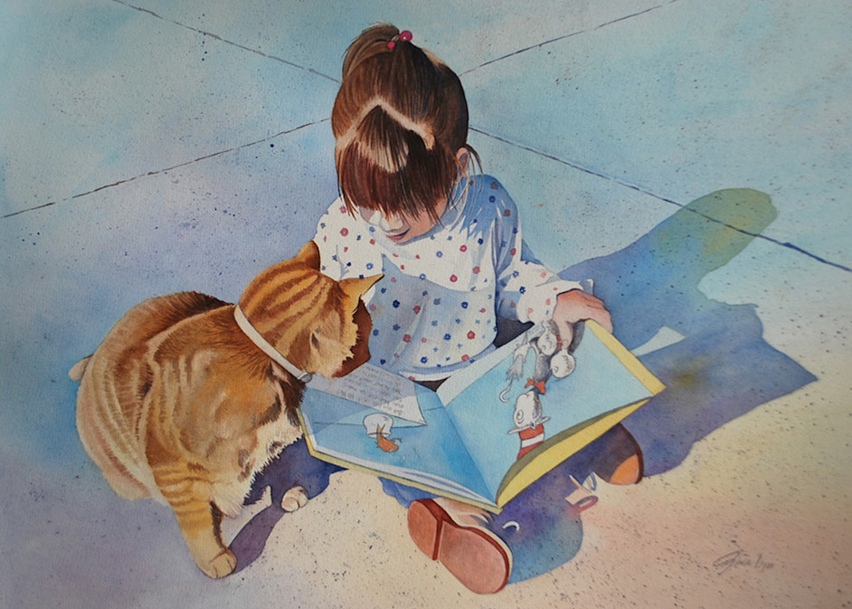 Cat Tales Art | Gina Lijoi Fine Art