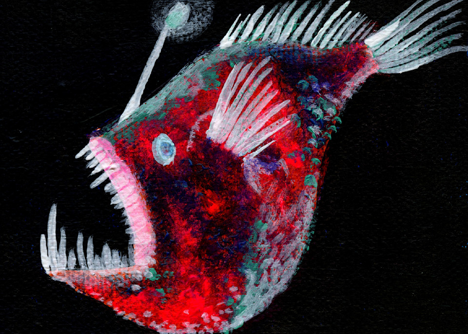 The Anglerfish Art | Mad World Art Ltd. Co.