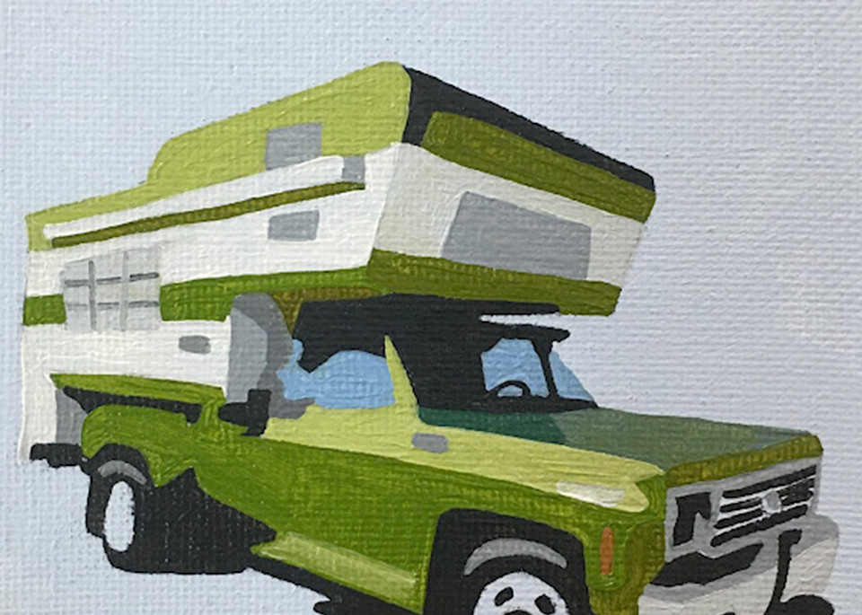 Truck Camper Art | Tara Barr Art