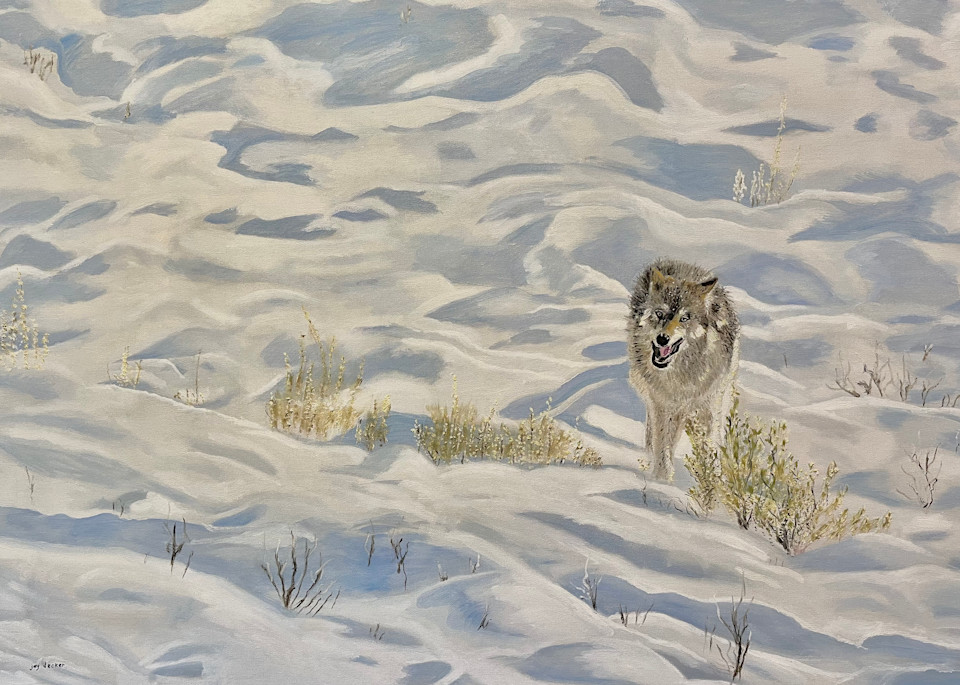 Yellowstone Wolf Art | Jay Decker Art