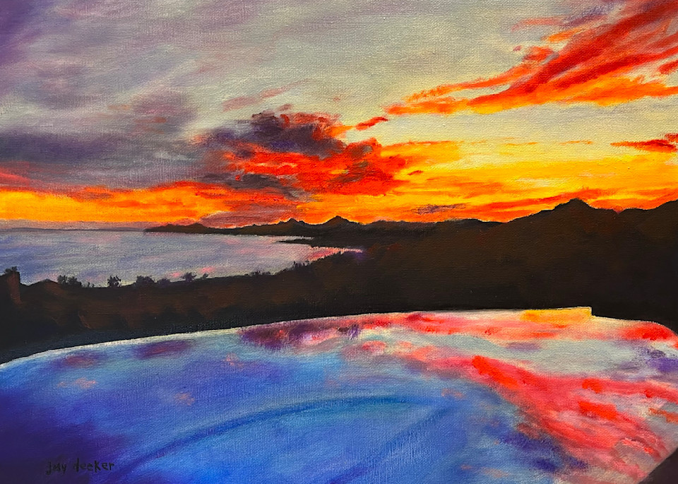Bahia Sunset Art | Jay Decker Art