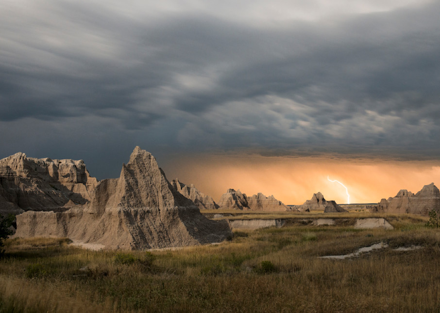 Electric Evening in the Badlands #3