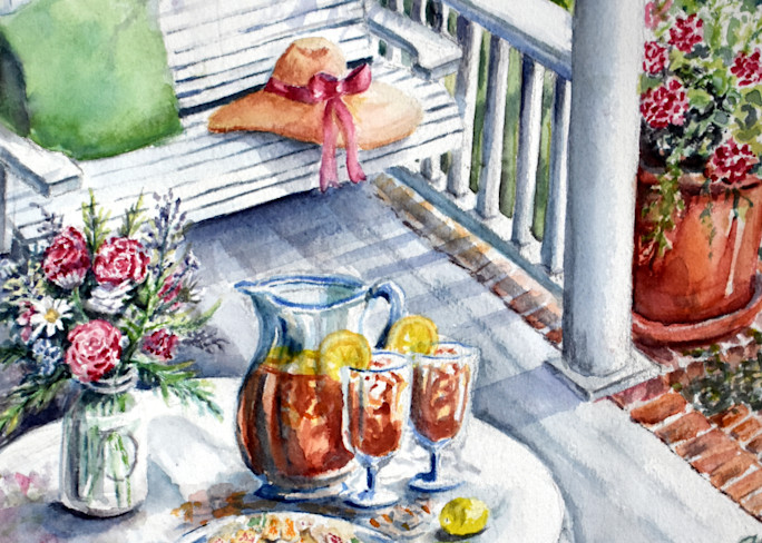 Southern Porch Art | Cathy Poulos Art