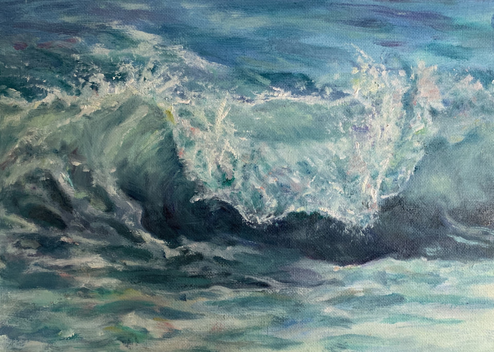 Breaking Wave Art | Cathy Poulos Art