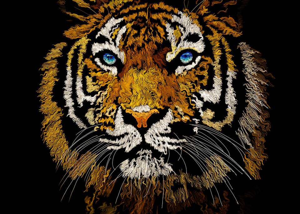 El Tigre (square print)
