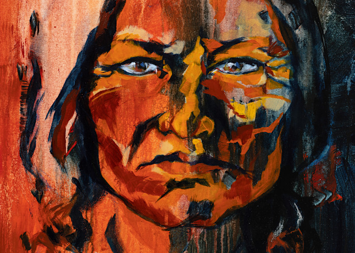 Sitting Bull Art | Marvella Art