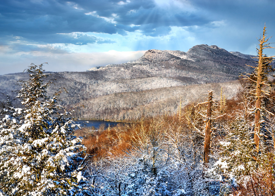 Winters Frosting on Grandfather Mountain