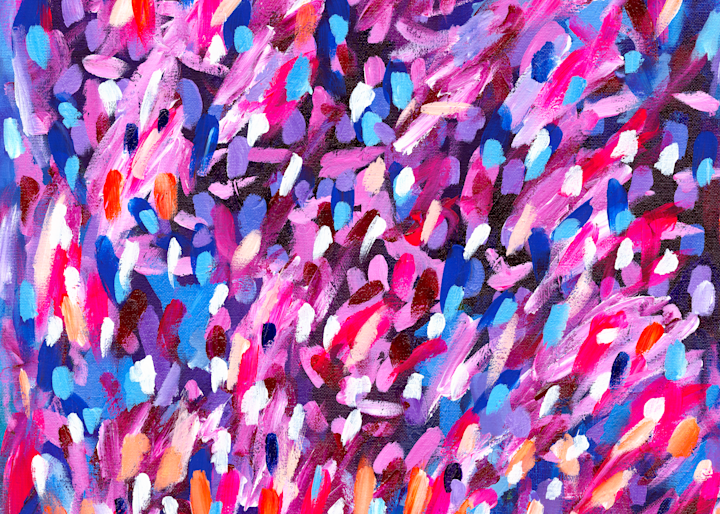 "Confetti Explosion" Phone Case Art | Holly Forbes Art
