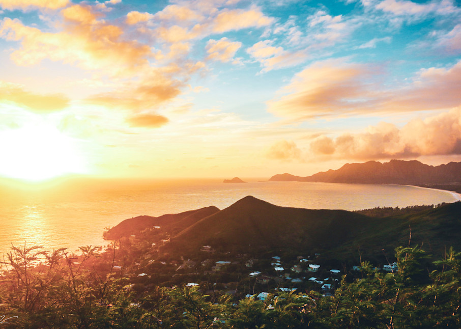 Hawaiian Sunrise  Photography Art | RoVan Media Prints