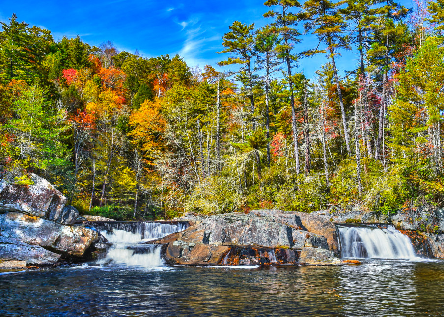 Autumn at Linville Falls