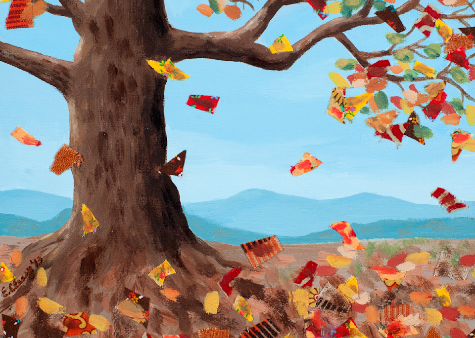 Fabric Of Fall Art | Elizabeth Cleary