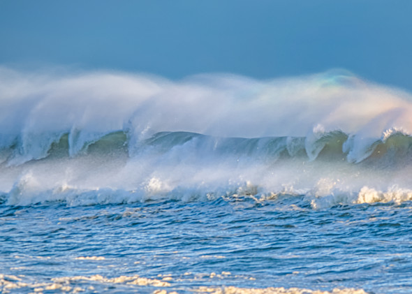 South Beach Rainbow Waves And Spray Art | Michael Blanchard Inspirational Photography - Crossroads Gallery