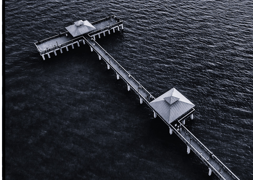 Fmb Pier Bw Photography Art | Lift Your Eyes Photography