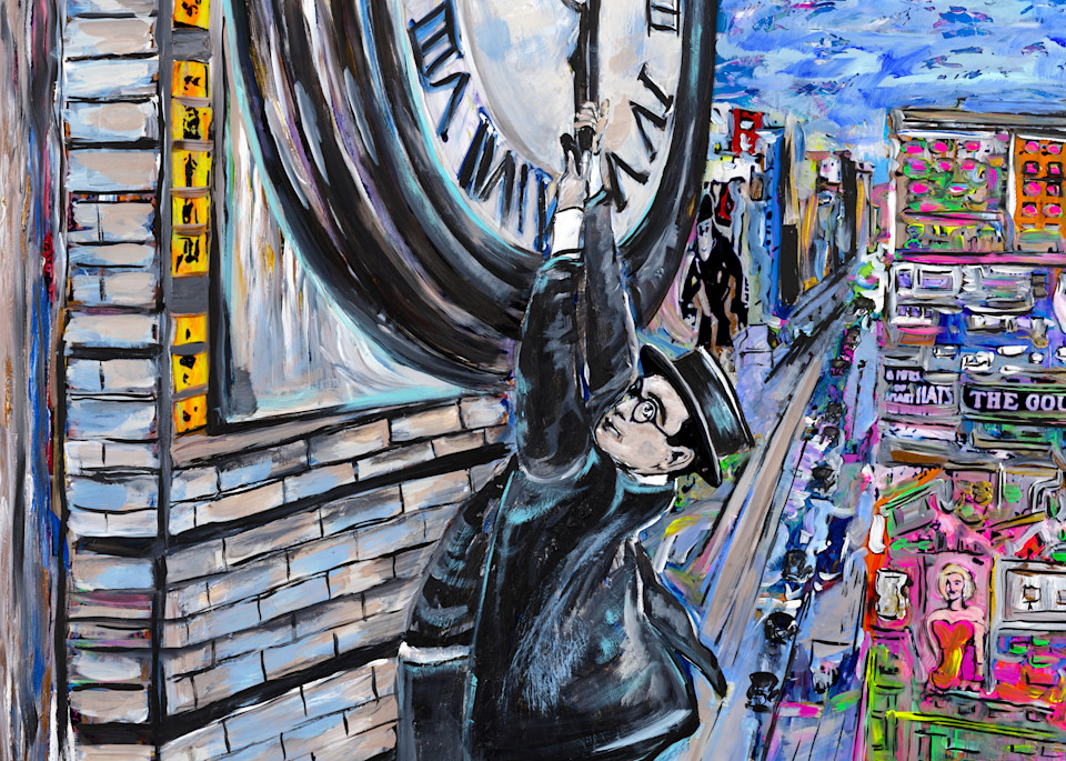 Harold Lloyd | Pop Art | JD Shultz Art