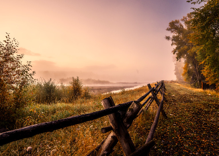 Fog Along The Snake River  Photography Art | Patricia Claire Photography