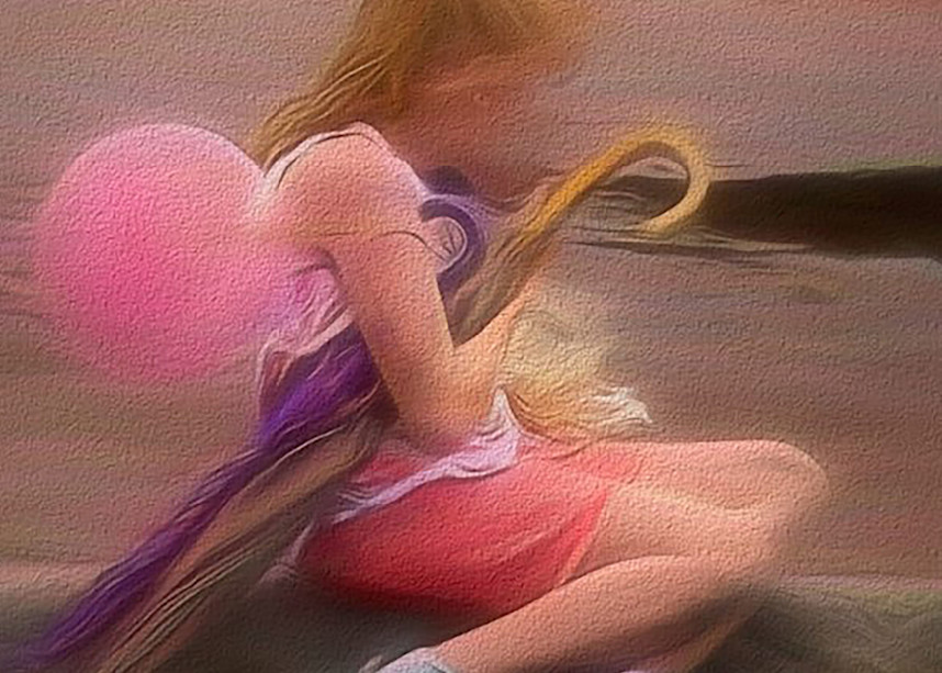 Pink Ballon And Girl Photography Art | Photoeye Inc
