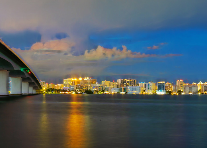 Sarasota City Lights Photography Art | Paulk Images